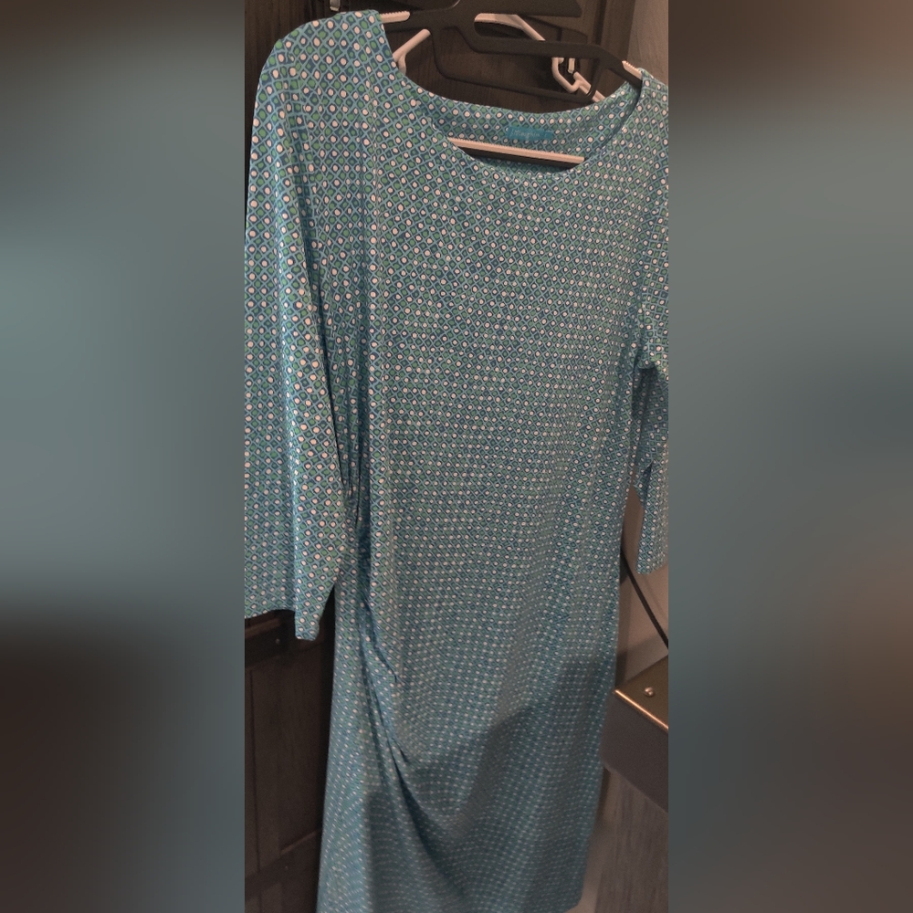 J. McLaughlin Catalina Cloth Dress Size L